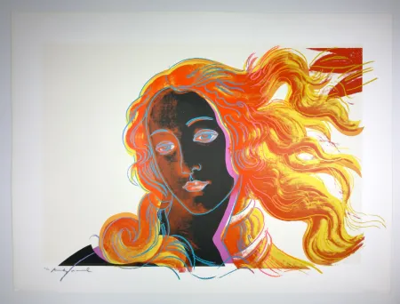 Sérigraphie Warhol - Birth of Venus 318
