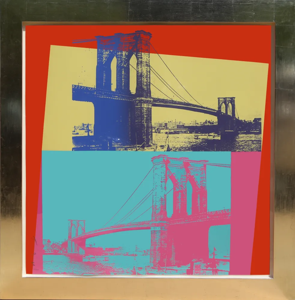 Sérigraphie Warhol - Brooklyn Bridge (FS II.290)