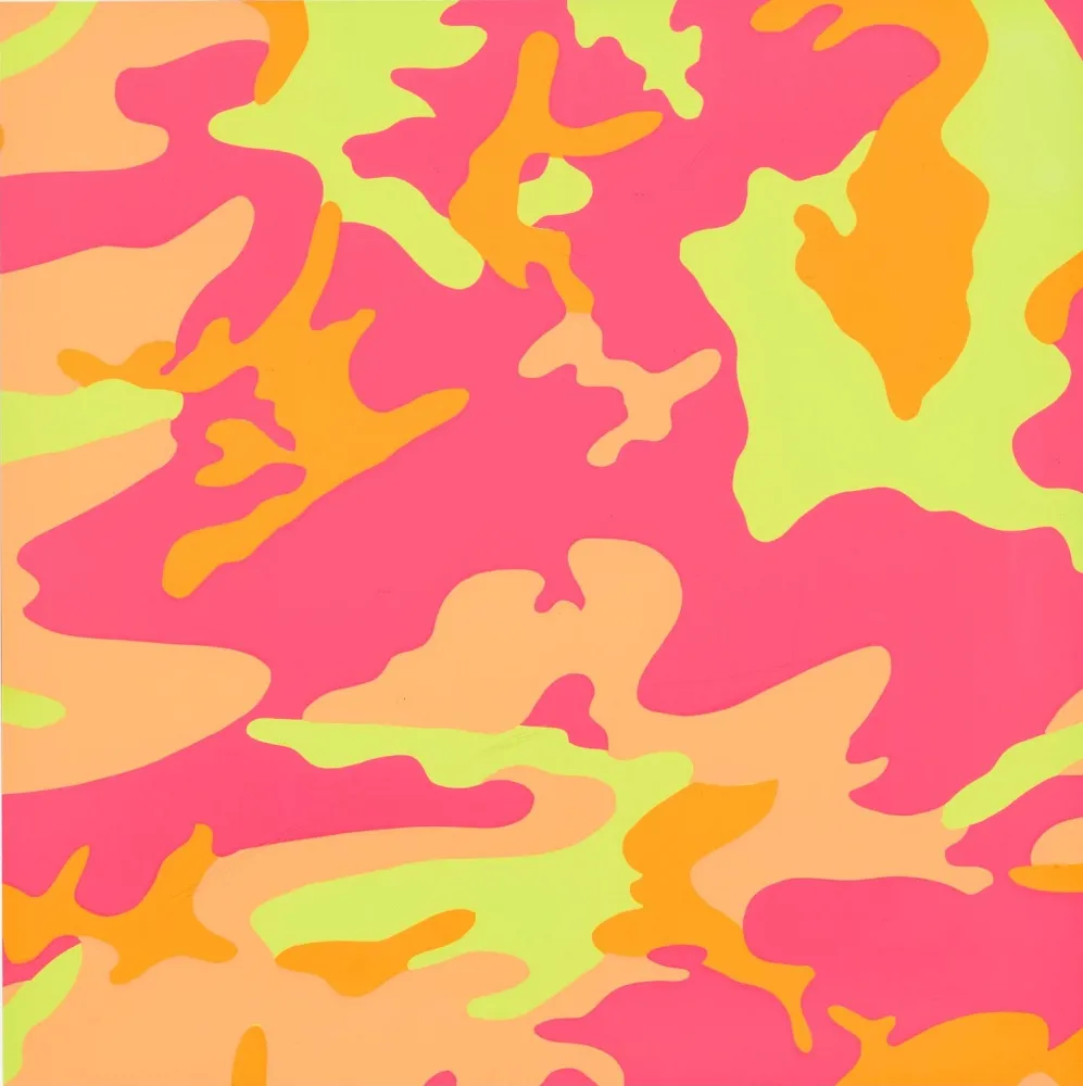 Sérigraphie Warhol - Camouflage (F. & S. II.409)