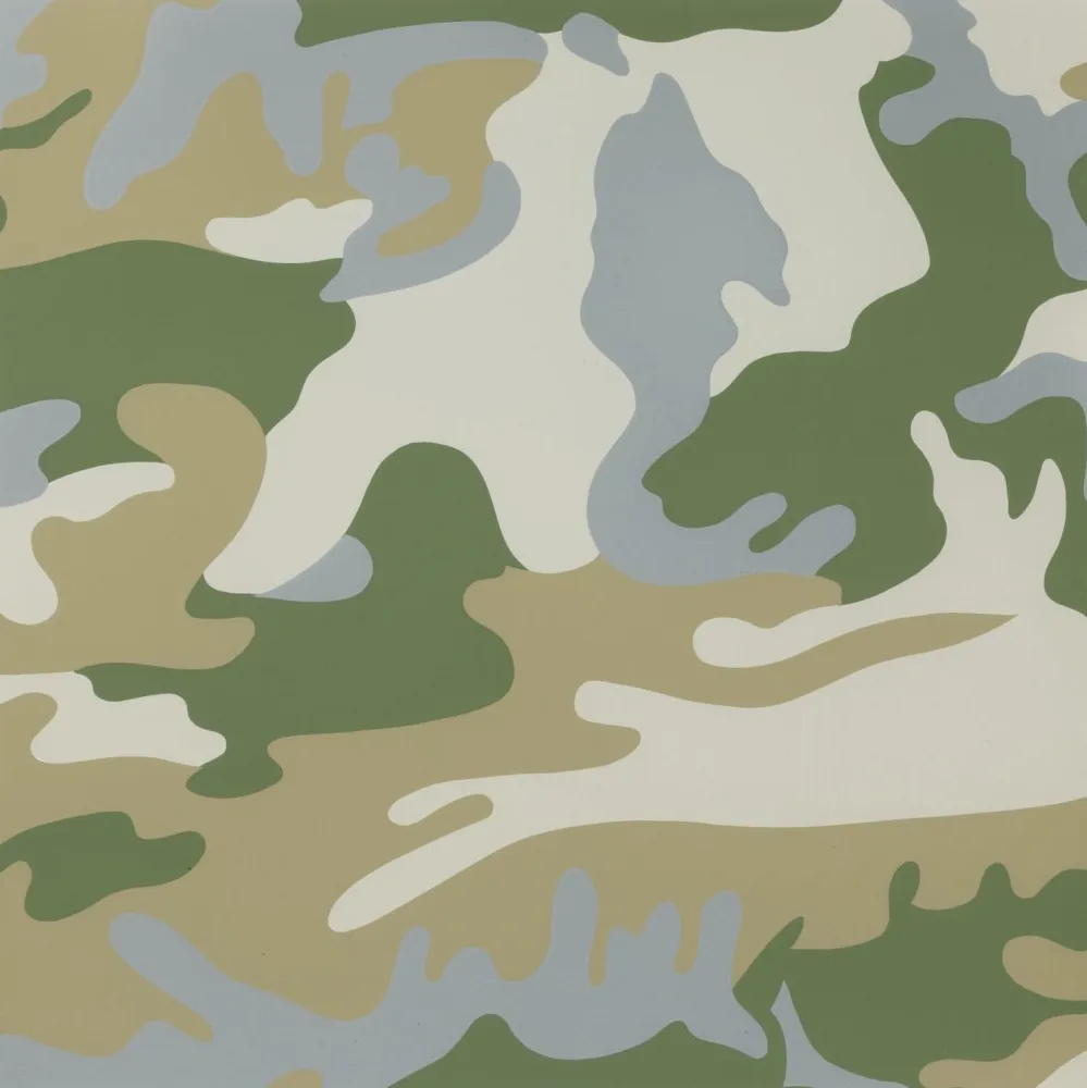 Sérigraphie Warhol - Camouflage (FS II.407)