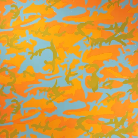 Sérigraphie Warhol - Camouflage, II.413
