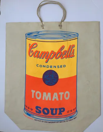Sérigraphie Warhol - Campbell Soup Can (Tomato)