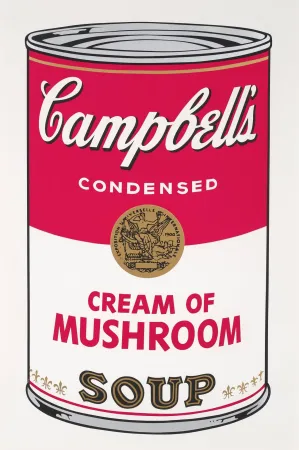 Sérigraphie Warhol - Campbell’s Soup I: Cream of Mushrooms
