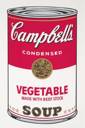 Sérigraphie Warhol - Campbell's Soup I: Vegetable (FS II.48)