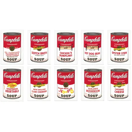 Sérigraphie Warhol - Campbell’s Soup II Complete Portfolio
