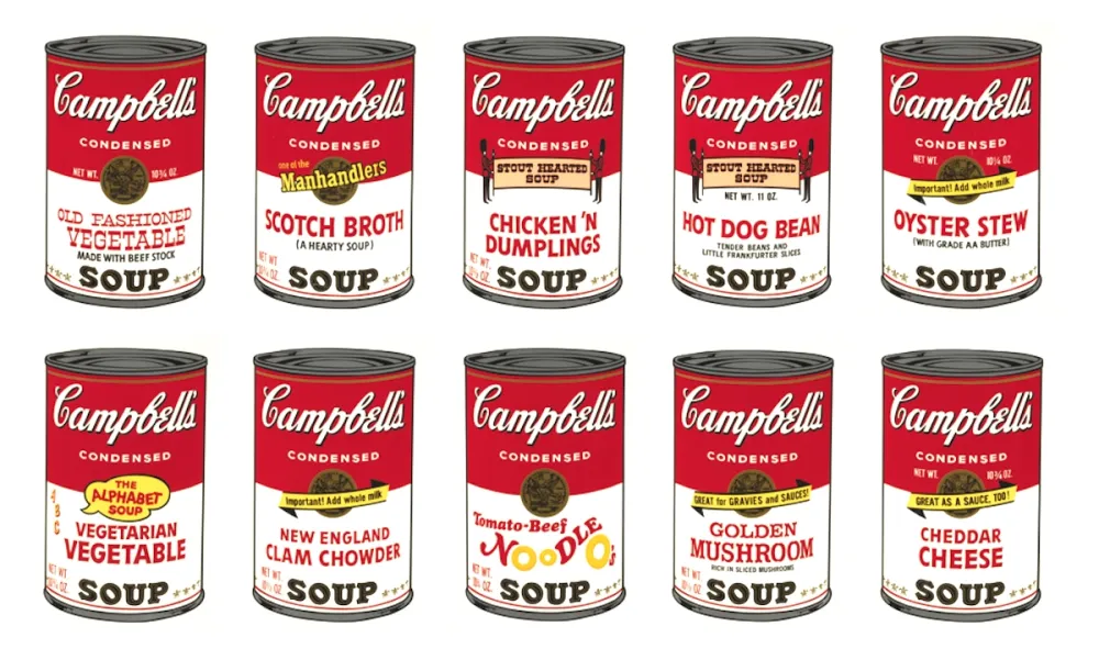 Sérigraphie Warhol - Campbell’s Soup II Complete Portfolio
