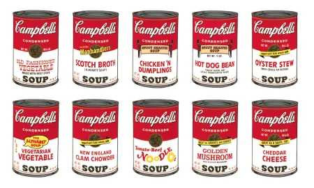 Sérigraphie Warhol - Campbell’s Soup II Complete Portfolio