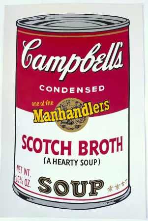 Sérigraphie Warhol - Campbell's Soup II: Scotch Broth