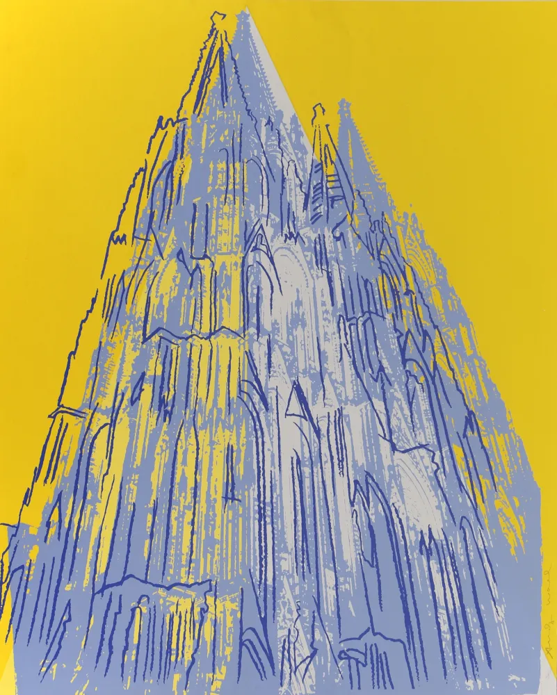 Sérigraphie Warhol - Cologne Cathedral FS II.363