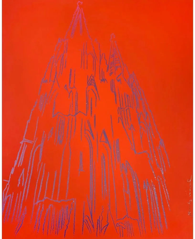 Sérigraphie Warhol - Cologne Cathedral IIB.362