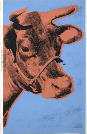 Sérigraphie Warhol - Cow II.11A