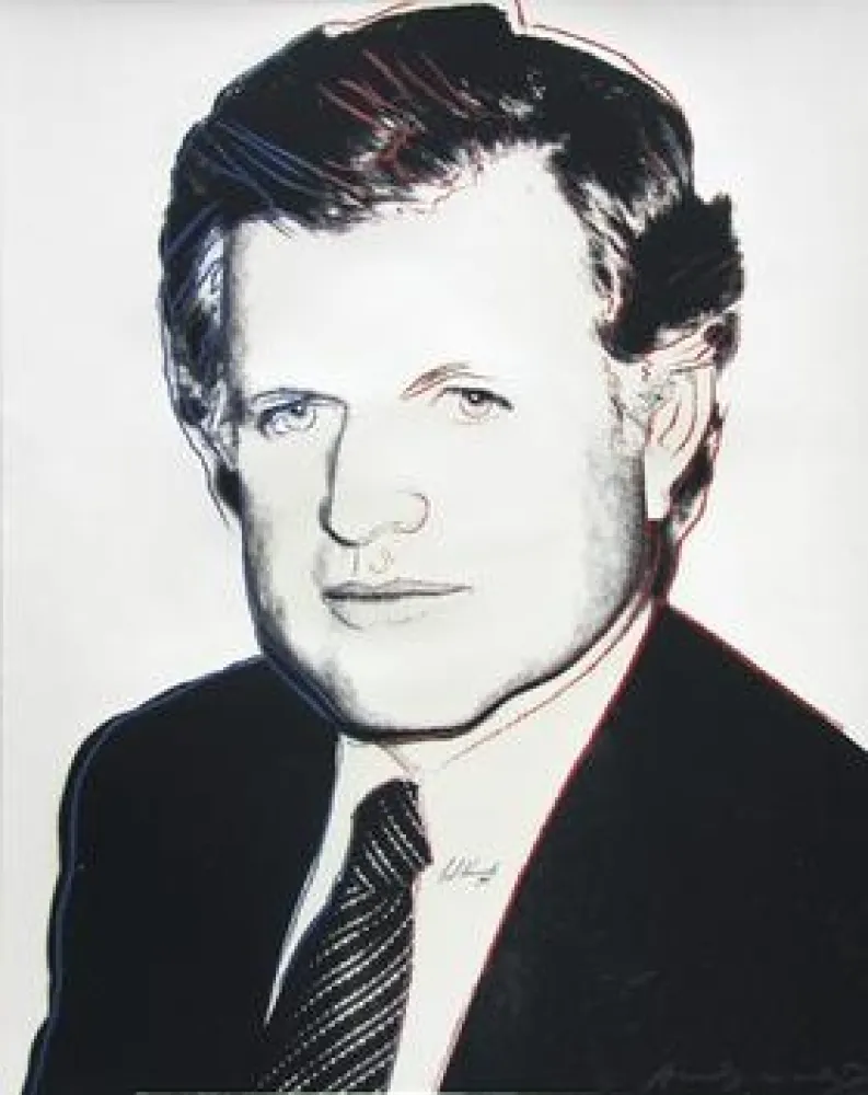 Sérigraphie Warhol - Edward Kennedy  