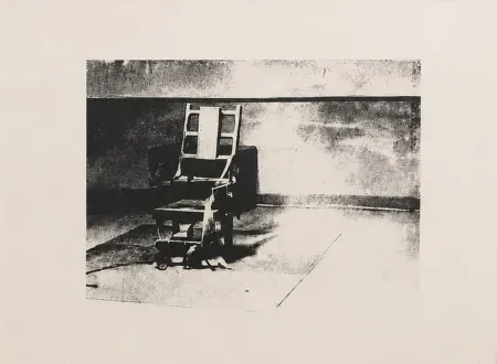 Sérigraphie Warhol - Electric chair