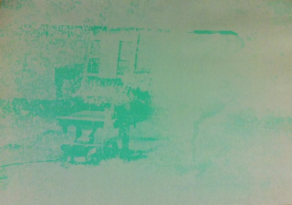 Sérigraphie Warhol - Electric Chair