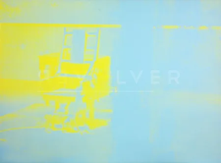 Sérigraphie Warhol - Electric Chair (FS II.77)