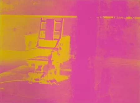 Sérigraphie Warhol - Electric Chair (FS II.82)