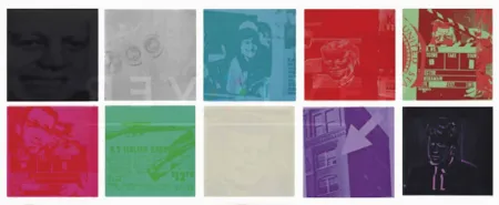 Sérigraphie Warhol - Flash – November 22, 1963 (FS II.32-42), Complete Portfolio