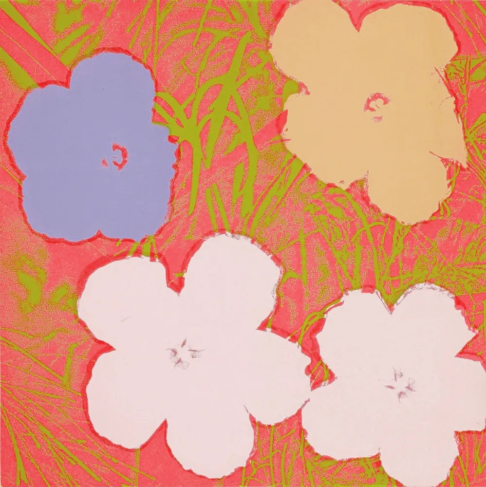 Sérigraphie Warhol - Flowers 69