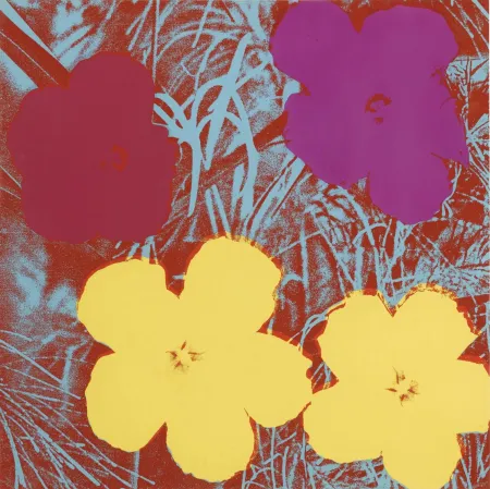 Sérigraphie Warhol - Flowers #71