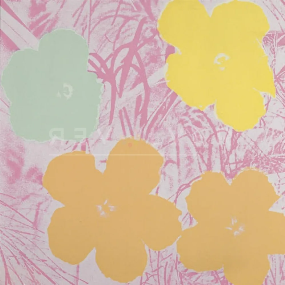 Sérigraphie Warhol - Flowers (FS II.70)