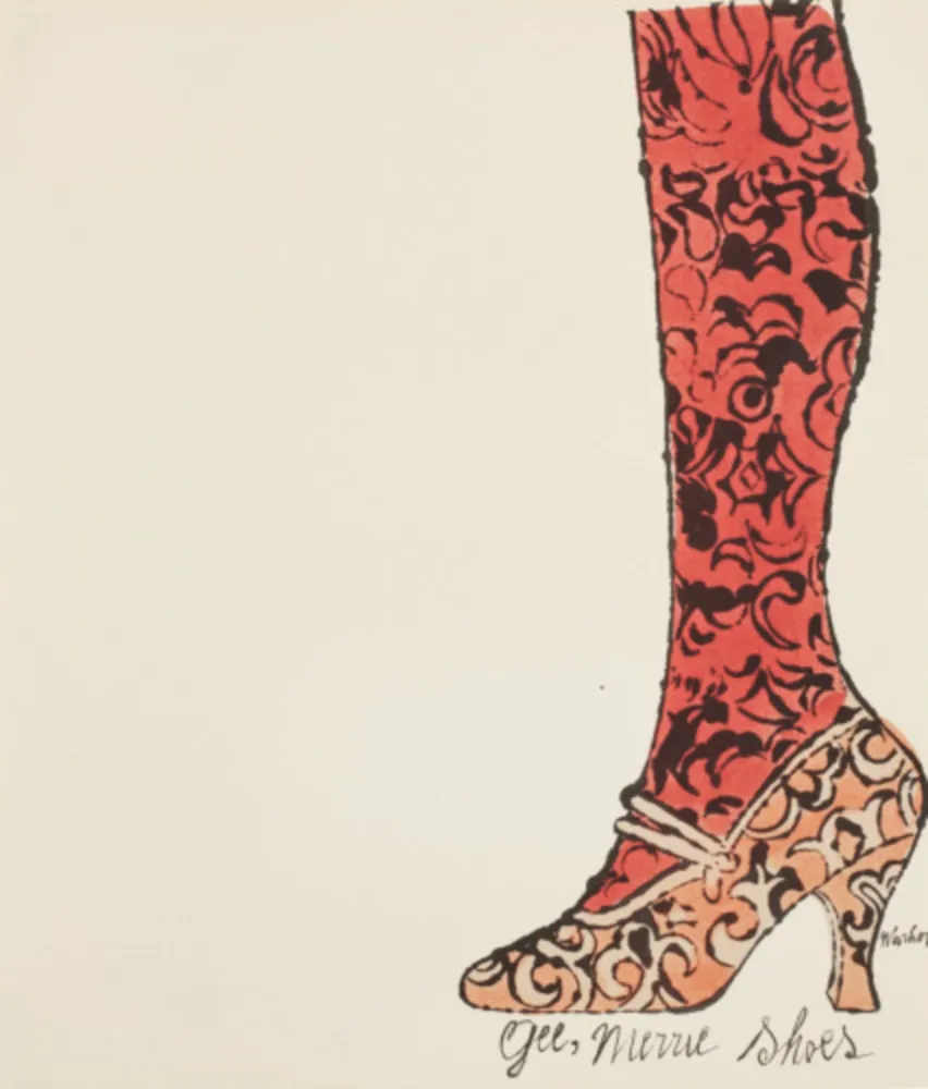 Multiple Warhol - Gee, Merrie Shoes