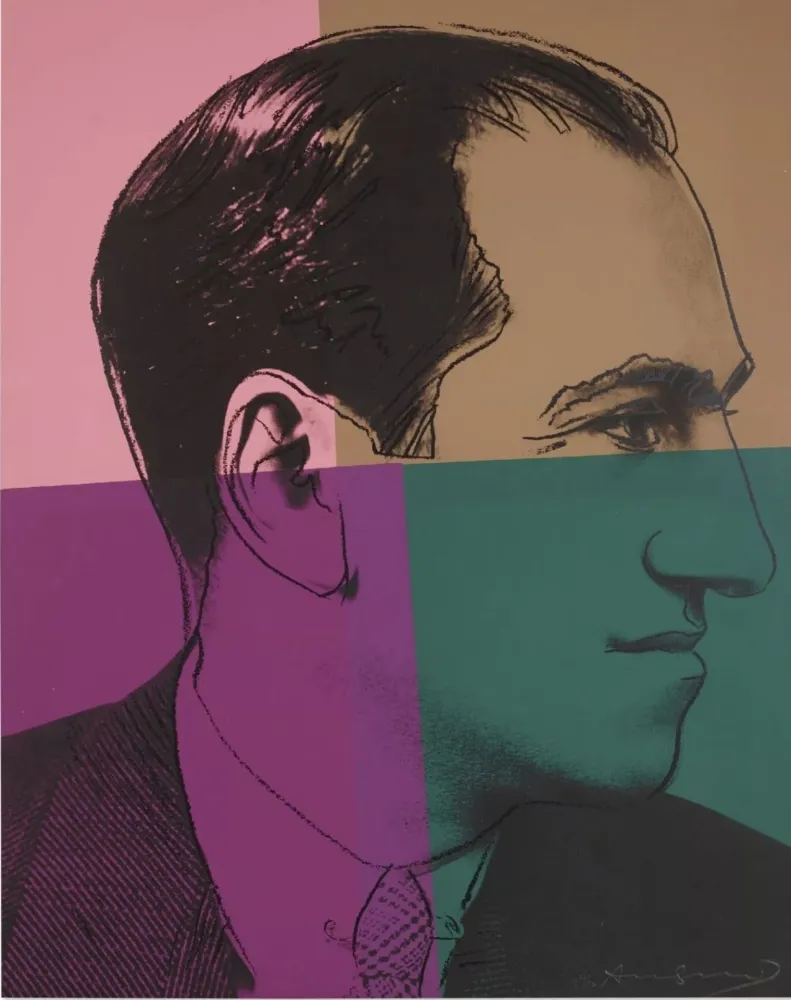 Sérigraphie Warhol - George Gershwin, F. & S. IIB.231 (TP), c