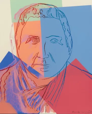 Sérigraphie Warhol - Gertrude Stein (FS II.227) 