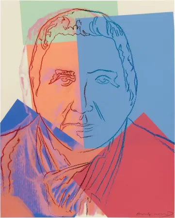 Sérigraphie Warhol - Gertrude Stein (FS II.227) 