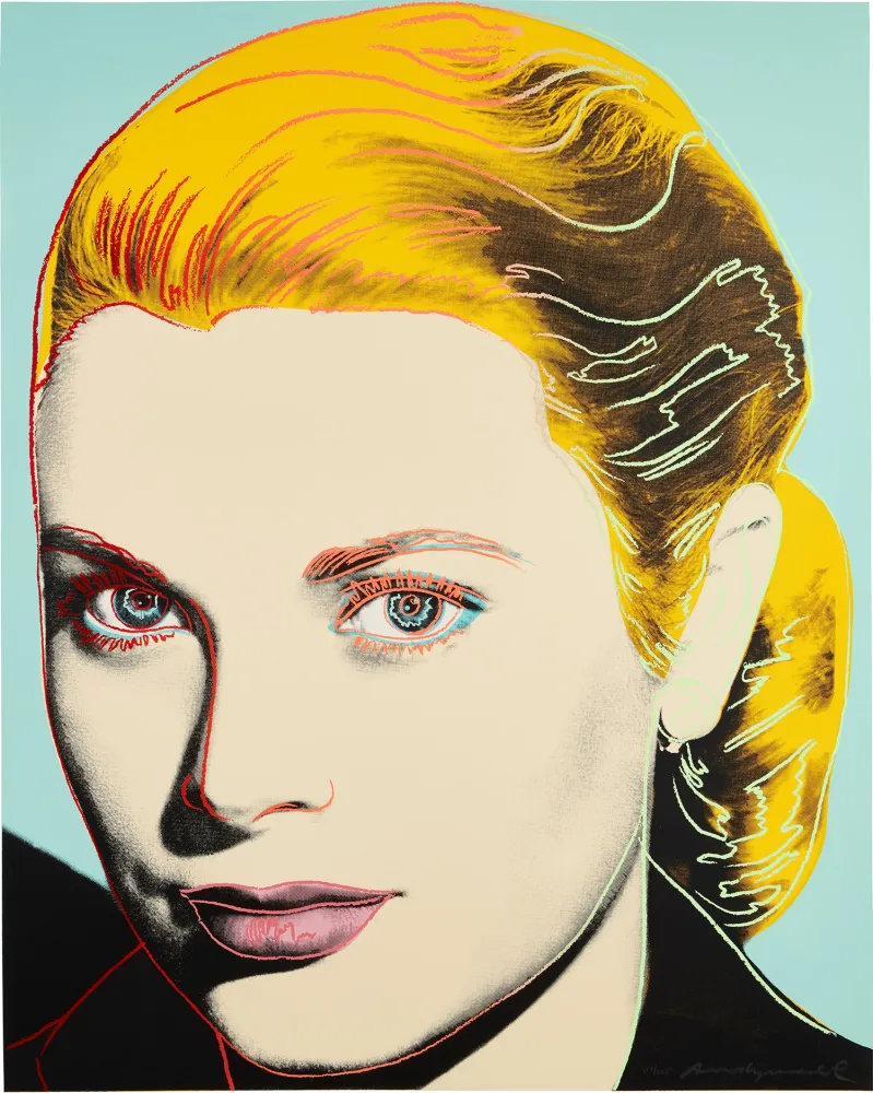 Sérigraphie Warhol - Grace Kelly