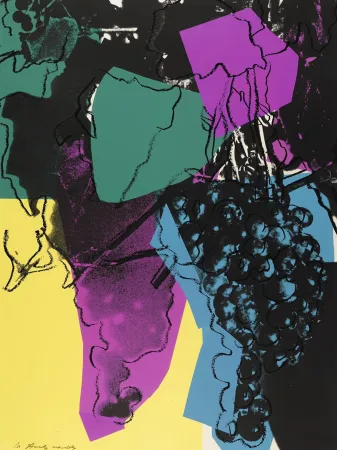 Sérigraphie Warhol - Grapes #195