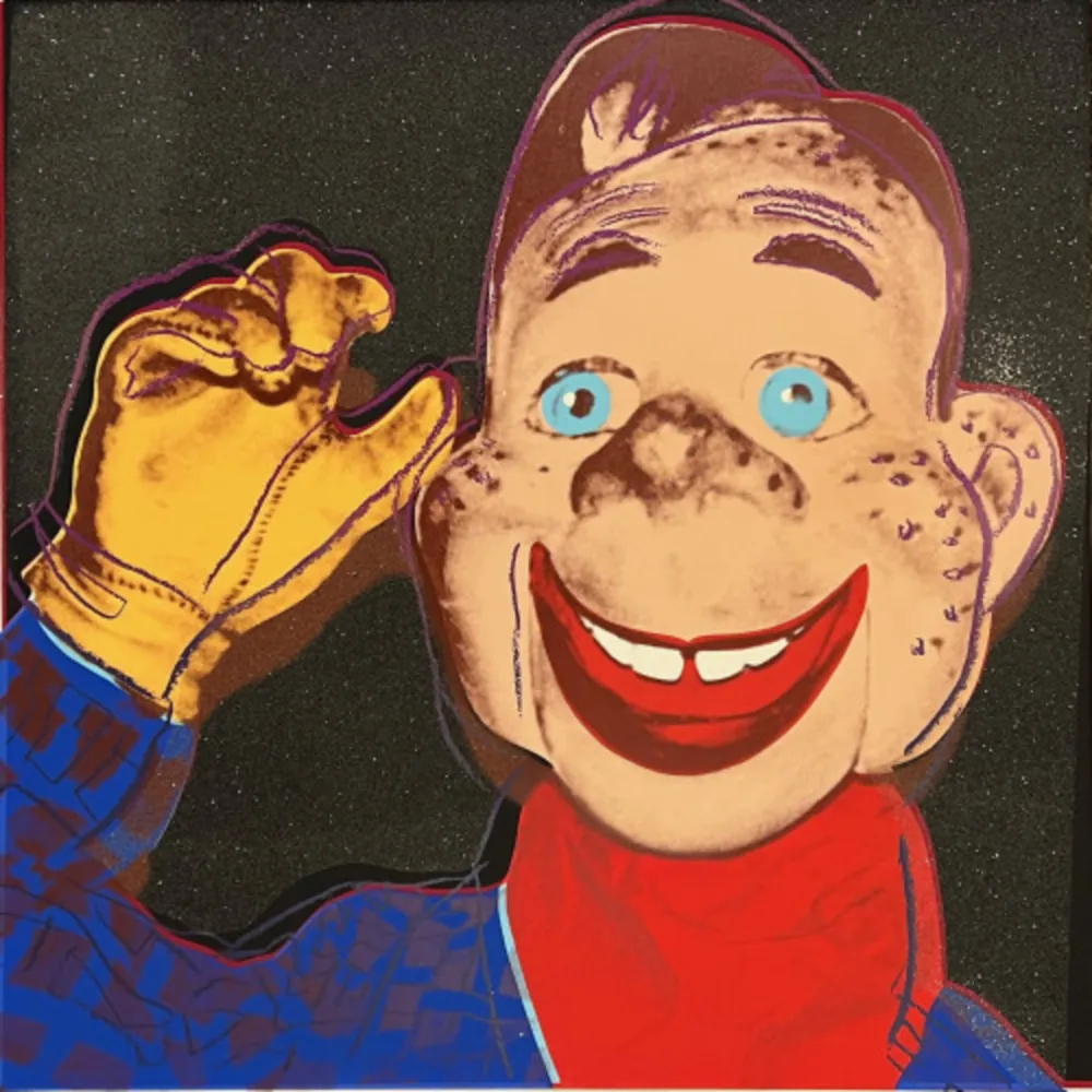 Sérigraphie Warhol - Howdy Doody (F&S II.263)