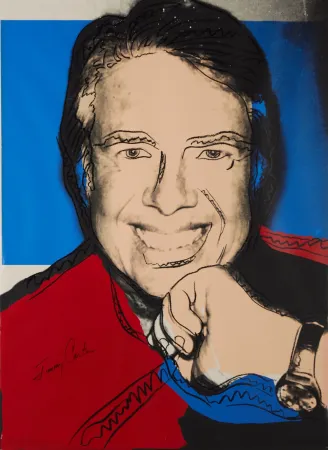 Sérigraphie Warhol - Jimmy Carter II (FS II.151)