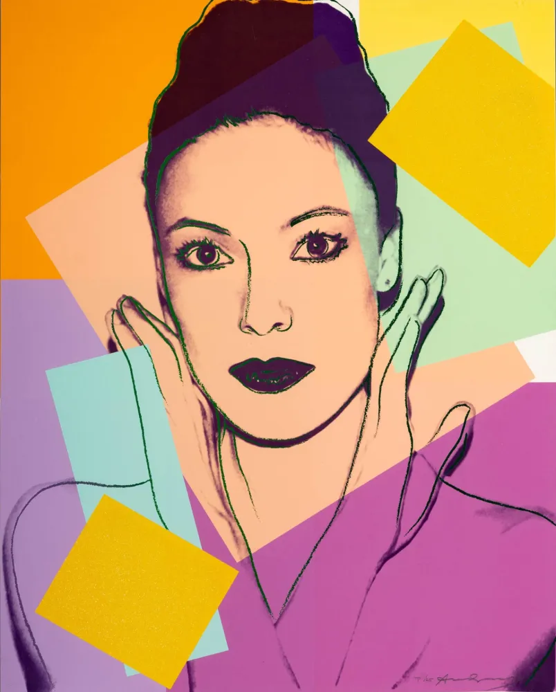 Sérigraphie Warhol - Karen Kain 236 (Trial Proof)