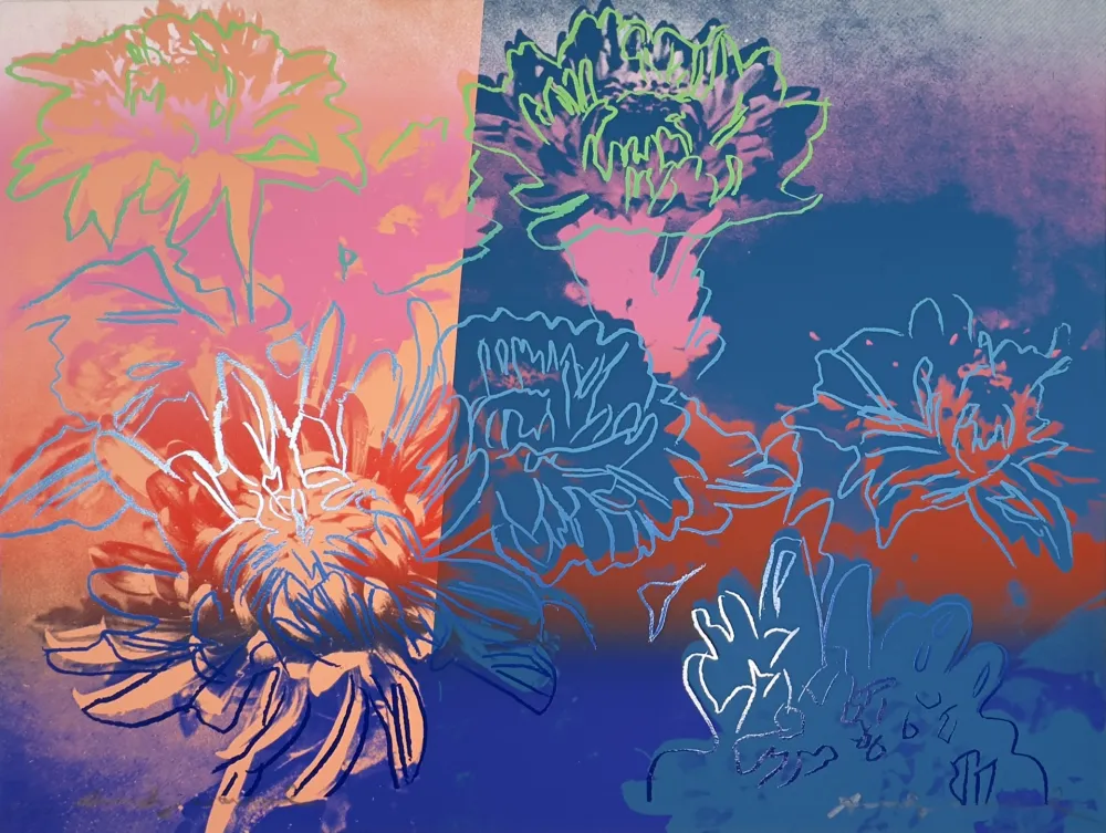 Sérigraphie Warhol - Kiku (FS II.309)