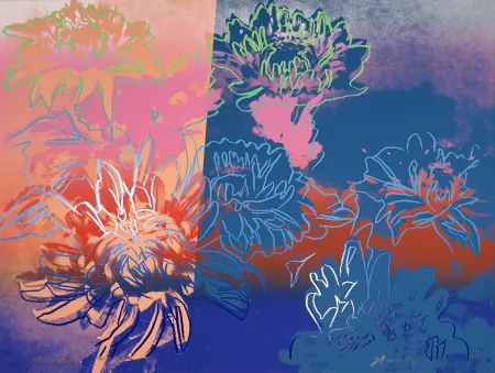 Sérigraphie Warhol - Kiku (FS II.309)