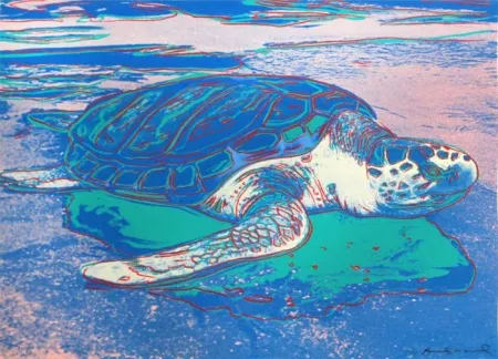Sérigraphie Warhol - La Tortue