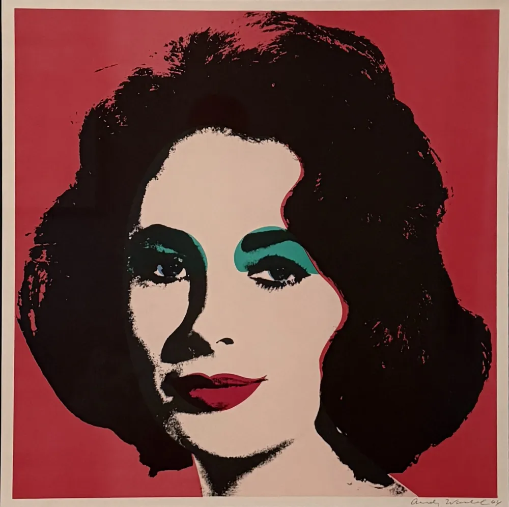 Lithographie Warhol - Liz