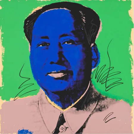 Sérigraphie Warhol - Mao 90