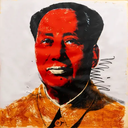 Sérigraphie Warhol - Mao 96