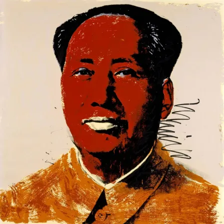 Sérigraphie Warhol - Mao 96