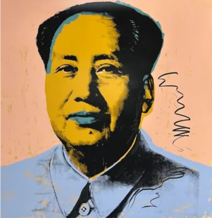 Sérigraphie Warhol - Mao (F & S II.92)