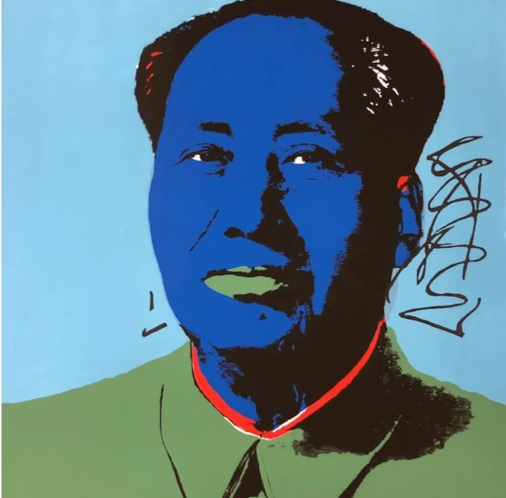 Sérigraphie Warhol - Mao Ze Dong