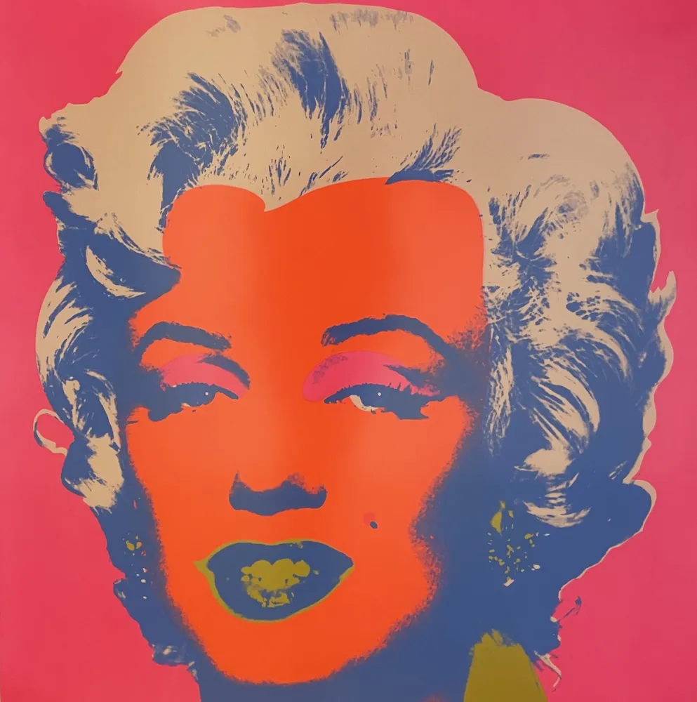 Sérigraphie Warhol - Marilyn Monroe 