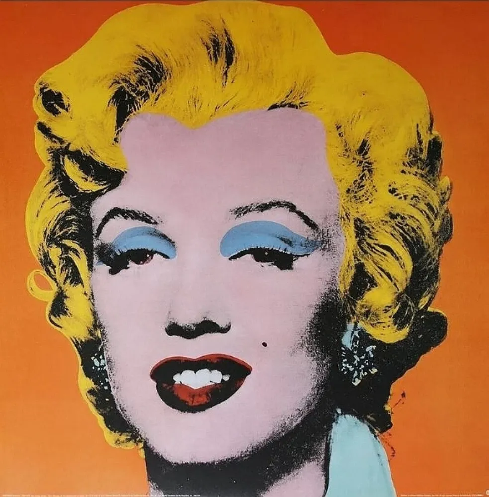 Sérigraphie Warhol - Marilyn Monroe poster