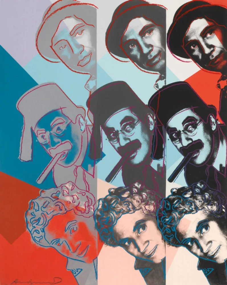 Sérigraphie Warhol - Marx Brothers (FS II.232)
