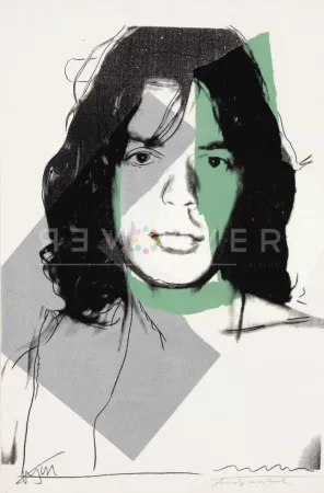 Sérigraphie Warhol - Mick Jagger 138
