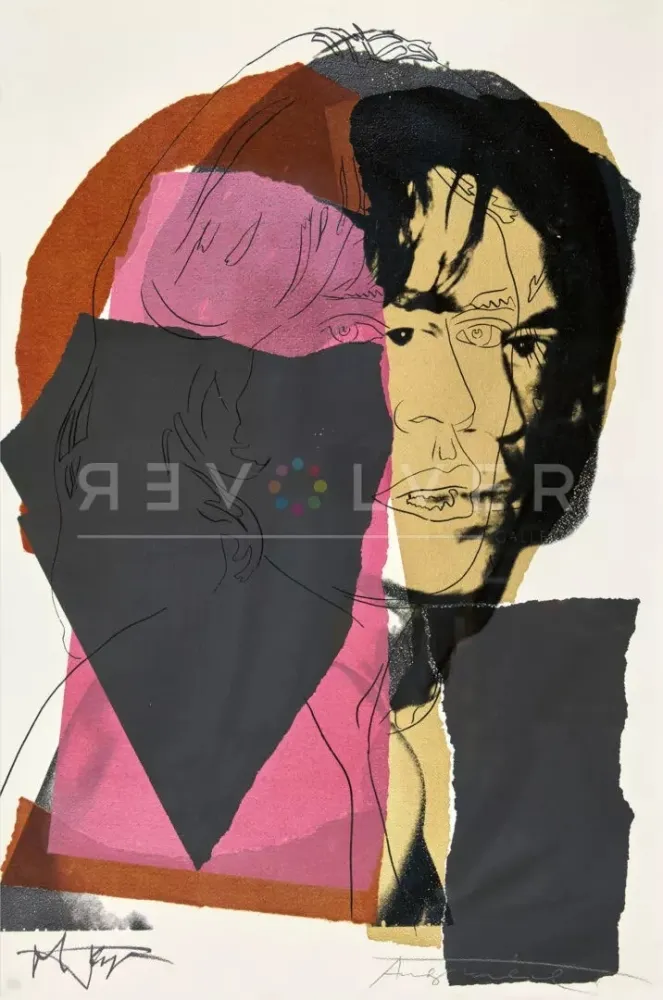 Sérigraphie Warhol - Mick Jagger 139