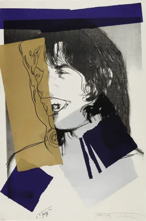 Sérigraphie Warhol - Mick Jagger 142