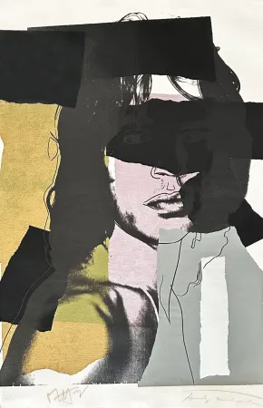 Sérigraphie Warhol - Mick Jagger (FS II.145)