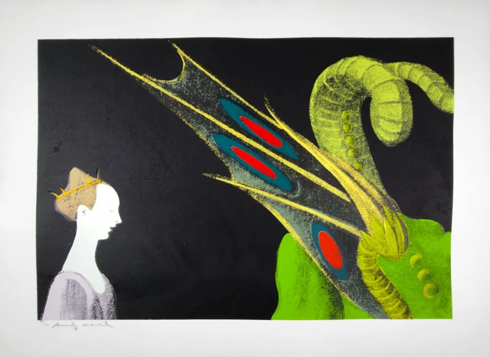 Sérigraphie Warhol - Paolo Uccello, St. George and the Dragon 324